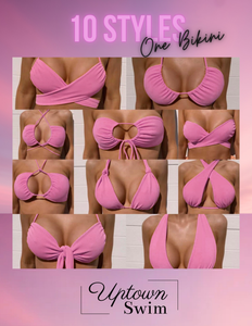 Barbiecore Bikini Set - Pink